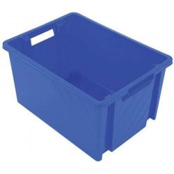Stohovatelný plastový box NovaBac, modrý, 18 l