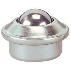 Kuličková kladka s přírubou pro nasouvání Guitel, průměr 25 mm