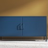 TV stolek na nohách ROSA, 1150 x 595 x 400 mm, Moderní: tmavě modrá barva